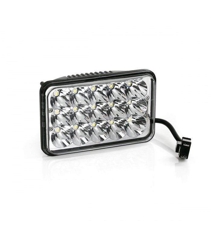 Lumière Global Tone DEL Hi/Low, 45w, 3300LM, 10-30VDC,, 1.6A, IP67, 6000k