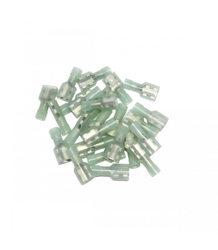 Disconnect Terminals Female Insulated Nylon, 25pcs, 16-14 AWG, .250