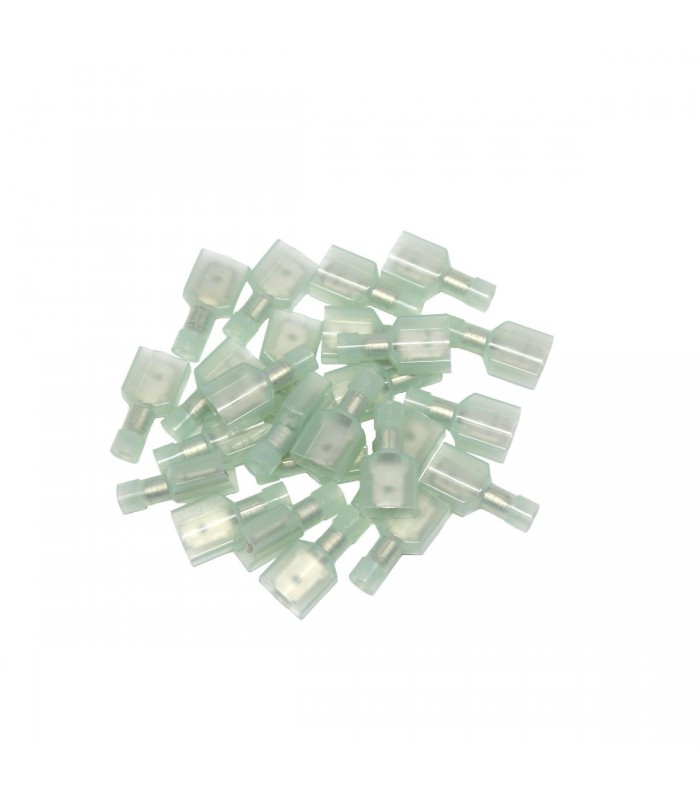 Disconnect Terminals Male Insulated Nylon, 25pcs, , 16-14 AWG, .250