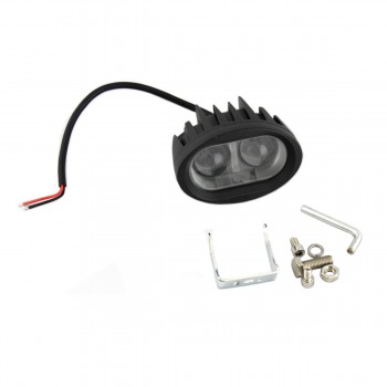 Global Tone 2 LED Light Bar, 2x10w, 50Lm , 10-30VDC, IP67, Blue Spot