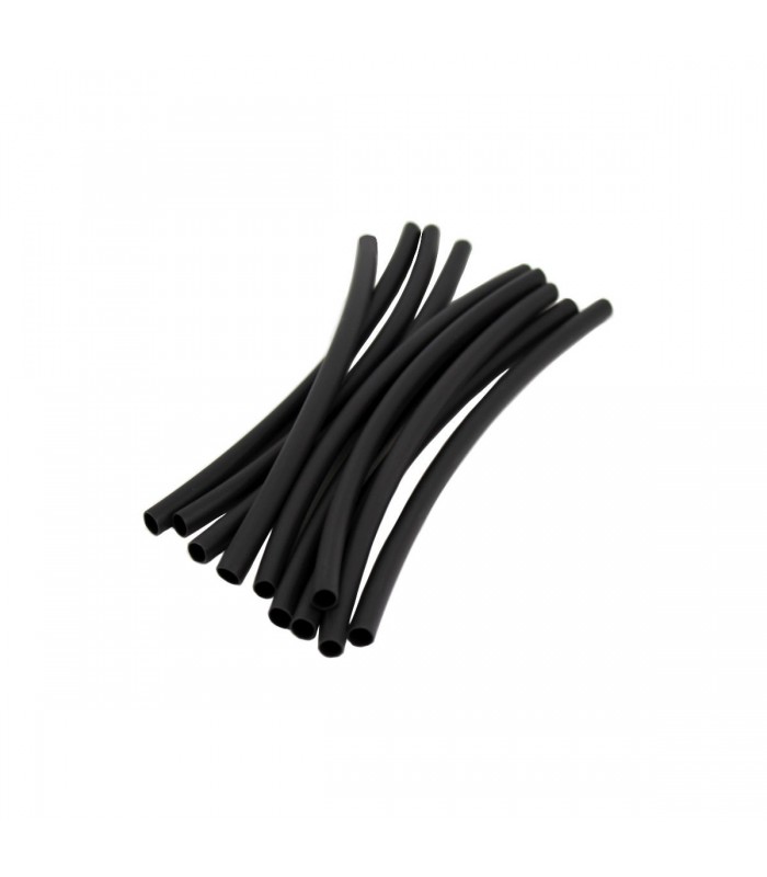 Tubes Thermorétractable avec colle Double paroi 3/16 3:1 6 Noir Sac 10pcs de Global Tone