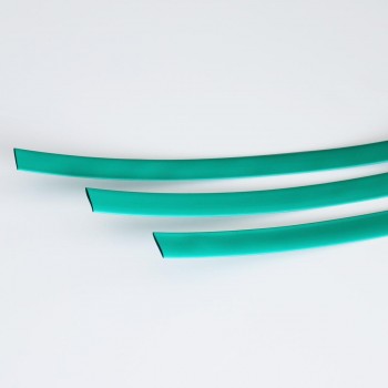Global Tone Heat Shrink Tube, 4ft, HC Label, Green 1/4" 2:1
