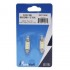 PureVolt Ampoules CANBUS 3 DEL - 5050SMD - 12 Vcc - Base SV8.5 - Blanc - Paquet de 2