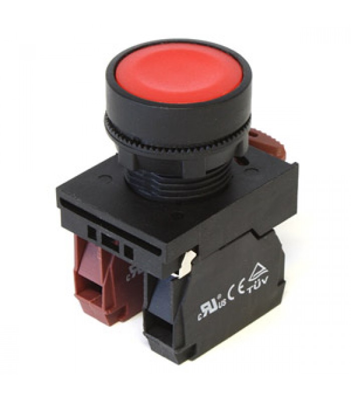 Push button momentary switch - Red