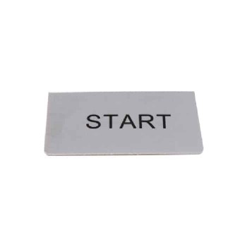 Étiquette "START" pour plaque NPB22-01C
