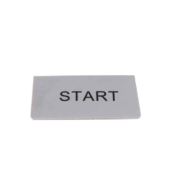 Label START for Name Plate NPB22-01C