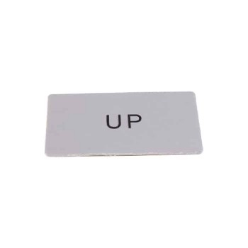 Étiquette "UP" pour plaque NPB22-01C