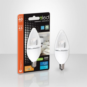 LED Bulb C Type 4.8 Watt Dimmable - Soft White