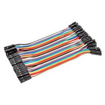  1-Pin Female to Female DuPont Cables for Arduino (80 PCS / 21cm) 
