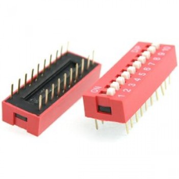 Interrupteur DIP à 10 positions