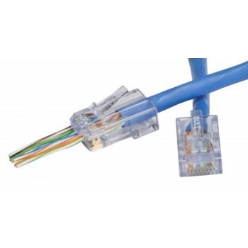 Connecteurs EZ-RJ45® CAT6 de Platinum Tools - Paquet de 50