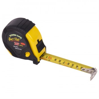 Fat-Pat Measuring Tape 25ft/7.5m x 1 in. Combo