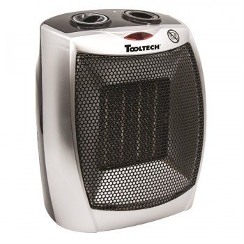 Tooltech Ceramic Heater w/Thermostat 750-1500W 120V 60Hz