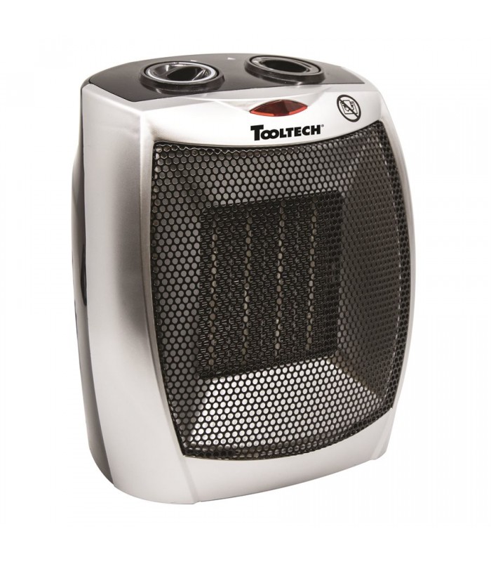 Tooltech Ceramic Heater w/Thermostat 750-1500W 120V 60Hz