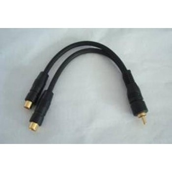 Adaptateur RCA en Y de Global Tone (Qualité Supérieur)
