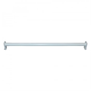 Tringle de garde-robe réglable 36 po à 72 po blanc