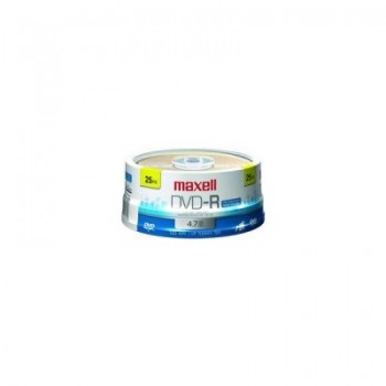 Maxell single Pack 4.7GB DVD-R / Pack of 25
