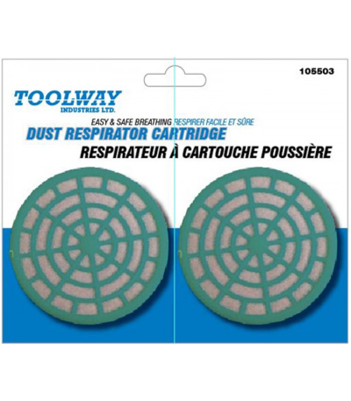 Respirateur Cartouche Poussière de Toolway