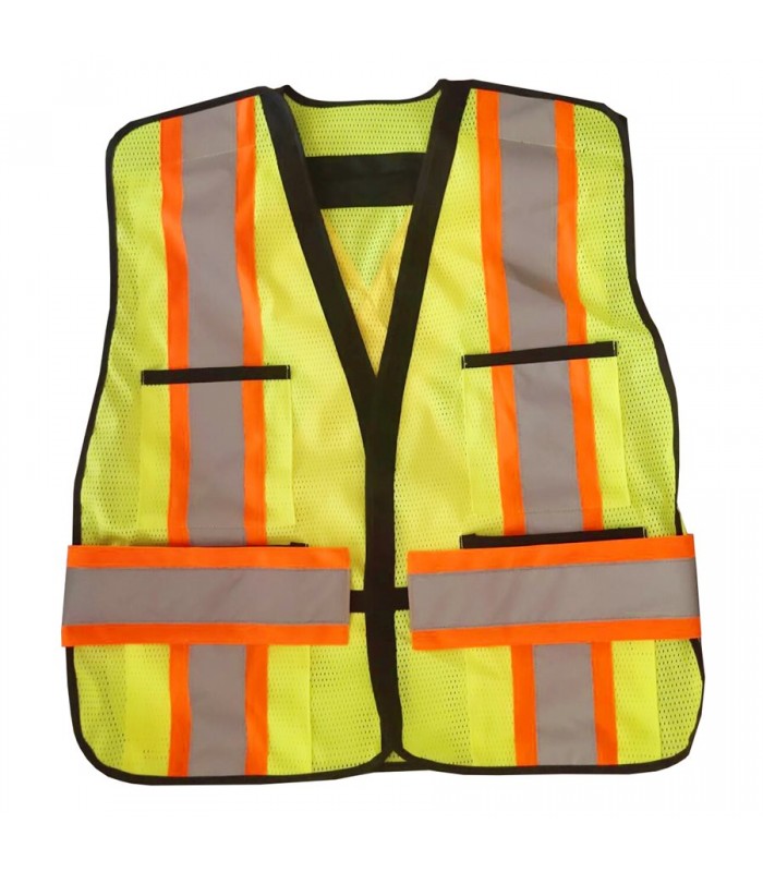 Veste De Sécurité Détachable En 5-Points Hi-Vis Jaune (U)