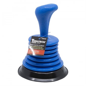 Tooltech Mini Plastic Toilet Plunger