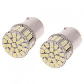 Ampoule pour C;ignotant et Frein 1157 3.2W 50 DEL 3020 6000K White - Paire