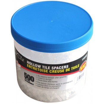 Pro-X-Tile Tile Spacers 3/16 in. Hollow Type (5x27x3mm) 500pc/Jar