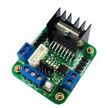 Module à double pont en H utilisant le contrôleur ST L298N compatible Arduino et Seeeduino