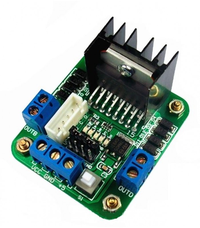 Module à double pont en H utilisant le contrôleur ST L298N compatible Arduino et Seeeduino