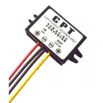Covertisseur Régulateur de tension CC 24v à 12v 5A 60W