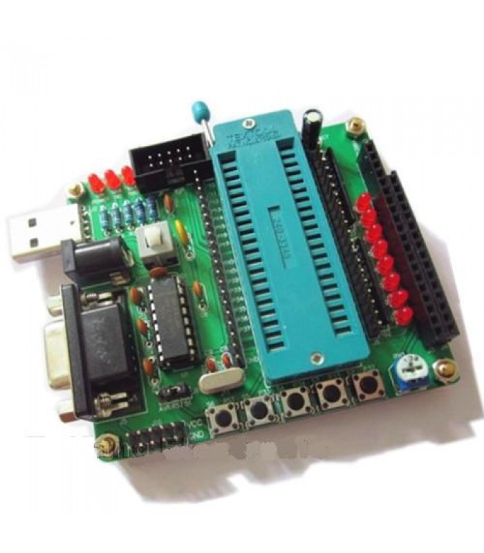 C51 AVR MCU development board DIY learning board kit Parts and components