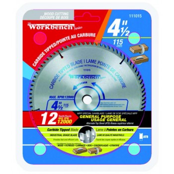 Saw Blade Ripping & Framing 4 1/2 in. (115mm) 12T 12000RPM