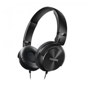 Philips On-Ear Sound Isolating Headphones - Black