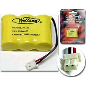 WELLSON Cordless Phone Rechargeable Battery