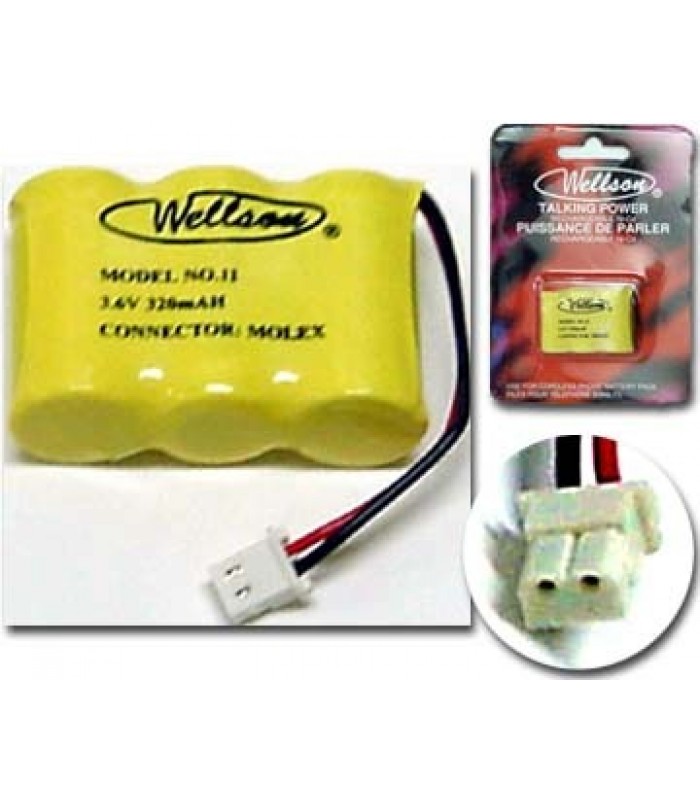 WELLSON Cordless Phone Rechargeable Battery