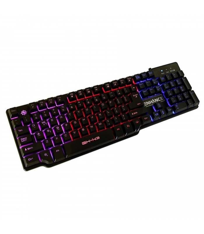 Clavier de jeu filaire Enhance Gaming GX-K3 rétroéclairé