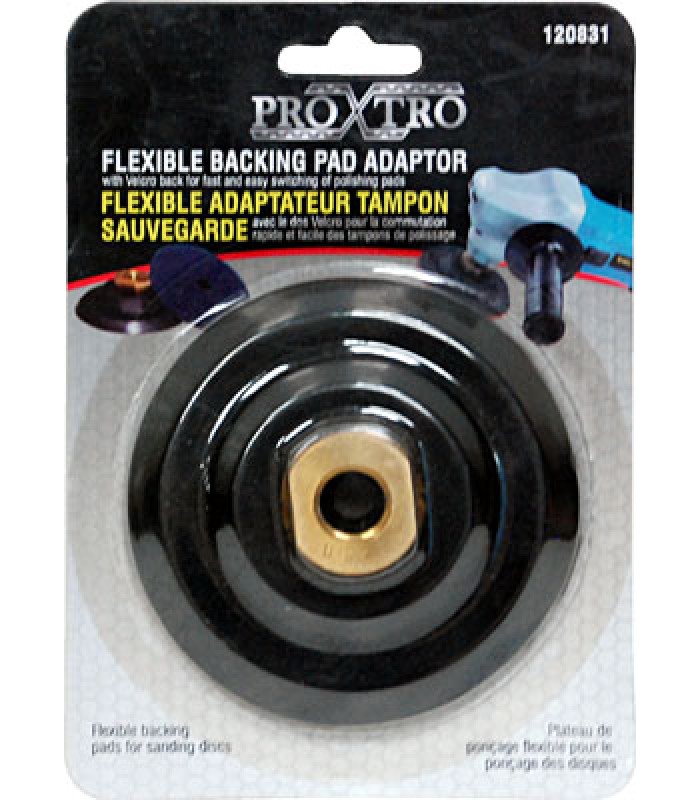 Adaptateur pour meuleuse flexible pour 4 po. polissage