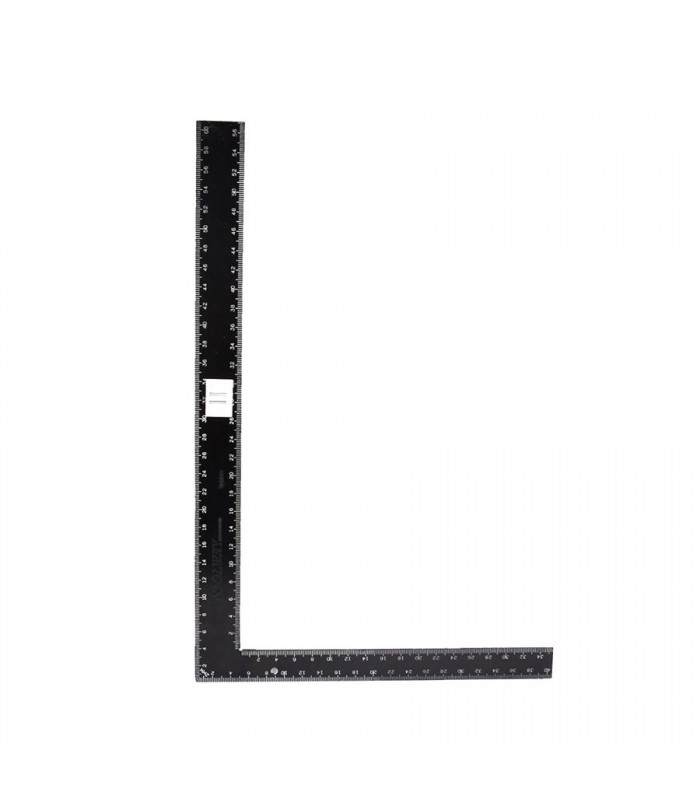 Fat-Pat Carpenters Square 16 in. x 24 in. Aluminum Black