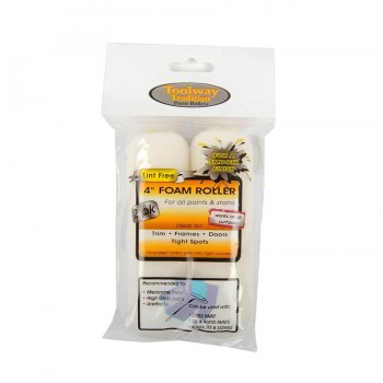 Mousse de recharge pour rouleau à peinture 4 po. de Toolway Tradition - Paquet de 2