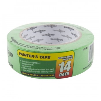 Bond-n-Tape Ruban de peintre vert 1-1/2 po (36 mm) x 50m