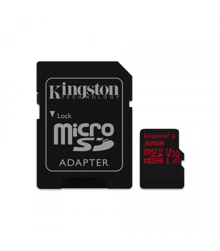 Kingston Canvas React microSDHC 32Go(UHS-I V30)