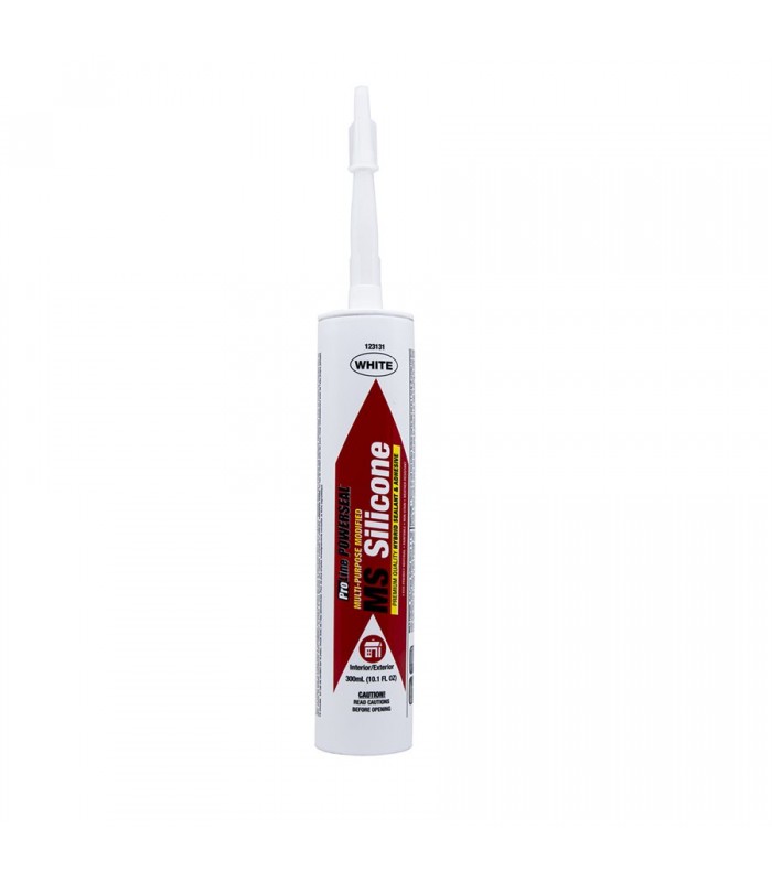 ProLine Powerseal Multi-Purpose Modified Silicone White 300ml (10.1 Fl.oz)