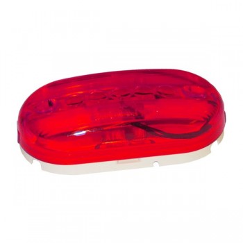 ATLAS Dbl Sealed Clearance Marker Light 4" L. X 2" W. X 1" H. Red
