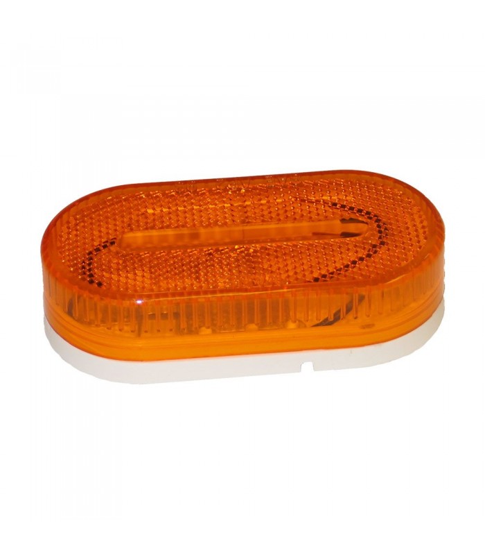 ATLAS Sealed Clearance Marker Light 4 L. X 2 W. X 1 H. Amber