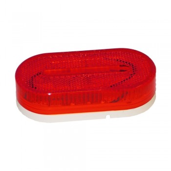 Feux de Position Double Scellé ATLAS 4" L. X 2" W. X 1" H Rouge