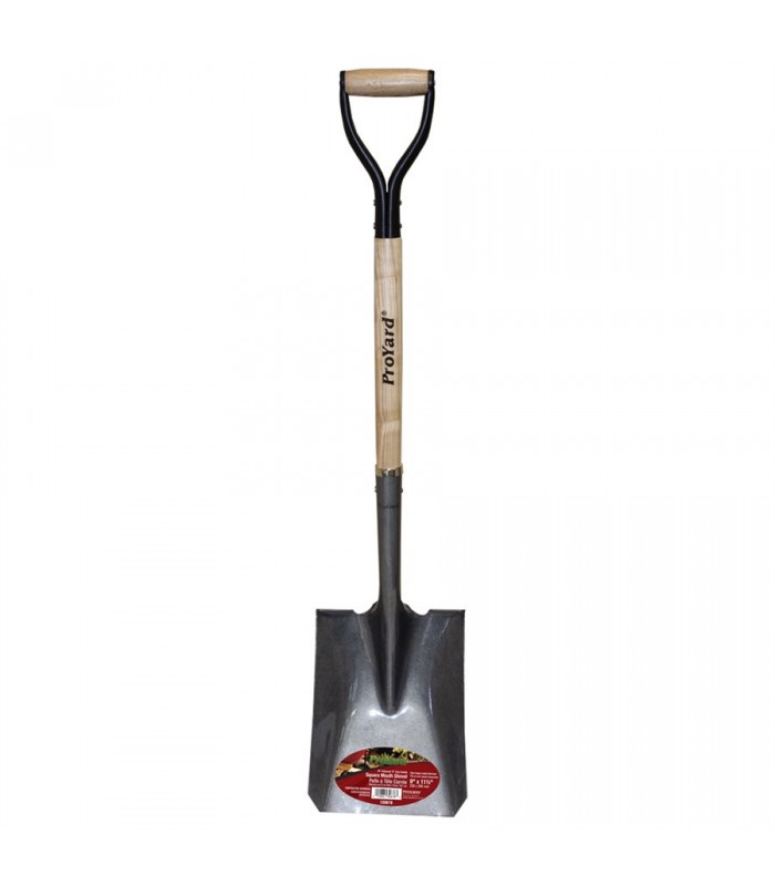 ProYard 9 in x 11 1/2 in Square Shovel Wood Handle