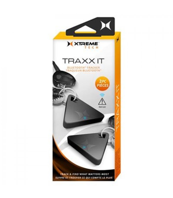 Traqueur de clé Bluetooth Traxx de Xtreme - Paquet de 2