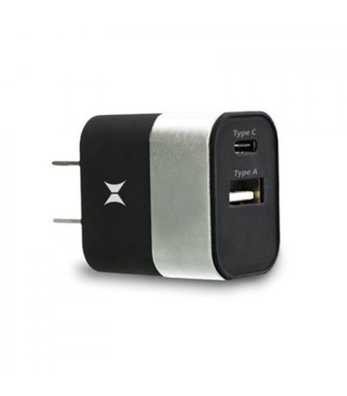 Chargeur maison USB Type-C double port 2.4A de XTreme