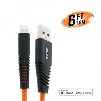 ArmorAll Câble Lightning USB Orange 1,8m