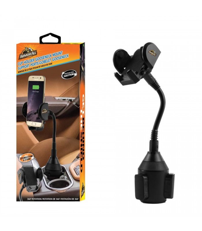 ArmorAll Goose-neck Cup holder Phone Mount