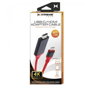 Câble Adaptateur USB-C vers HDMI 1,8m de Xtreme Cables